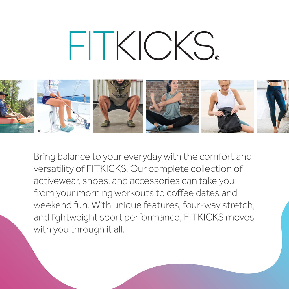 FITKICKS Hideaway blue water-repellent fabric shields belongings in light rain