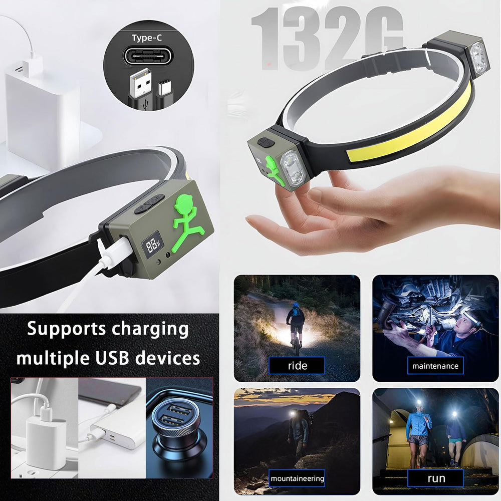 FITLCHZ headlamp ten-pack gift set for professionals.