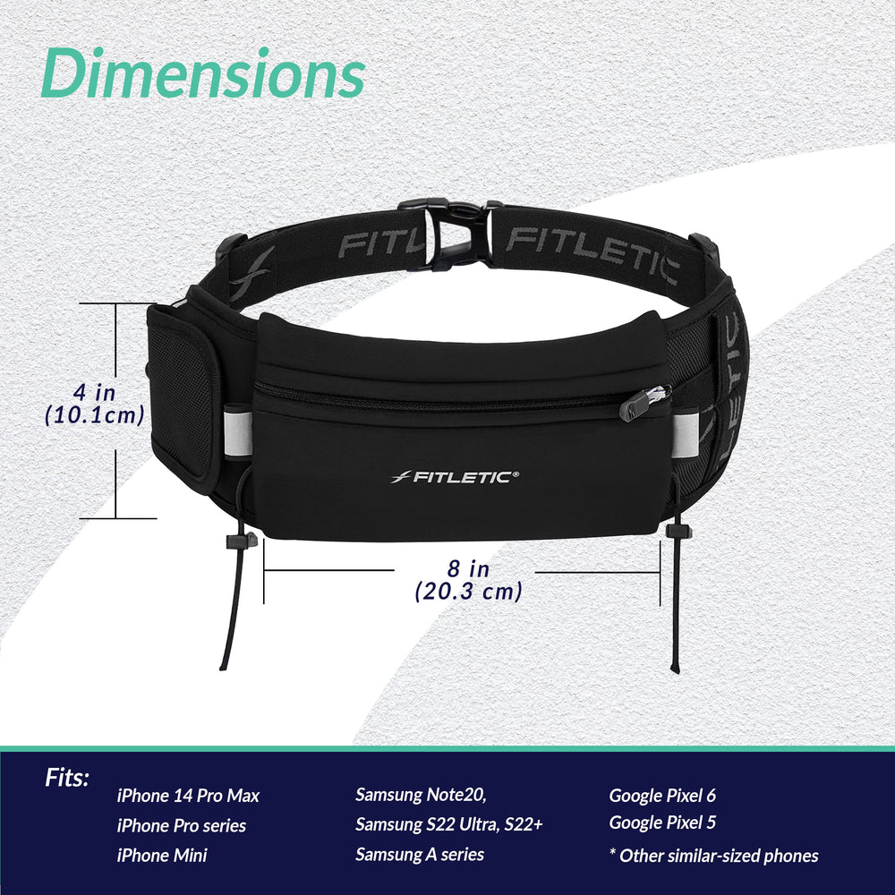 Fitletic Ultimate II gel loops securely hold energy gels for long training sessions.