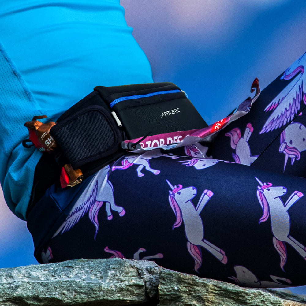 Fitletic Ultimate II in-use shows easy access and organized storage during workouts.