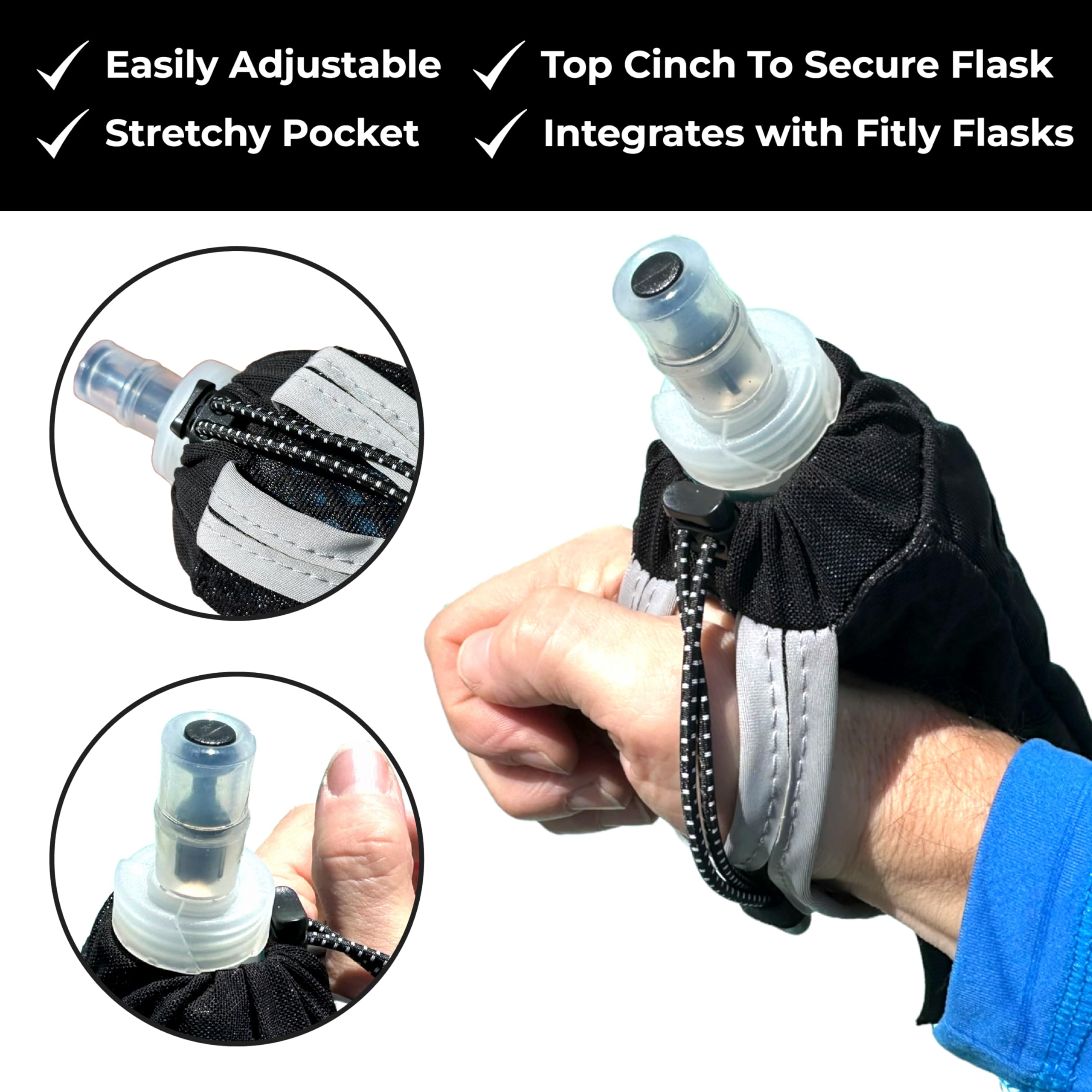 FITLY compatibility shows easy swap with F1–F4 flasks.