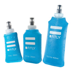 FITLY Flasks Combo pocket-friendly design for on-the-go runners and hikers.