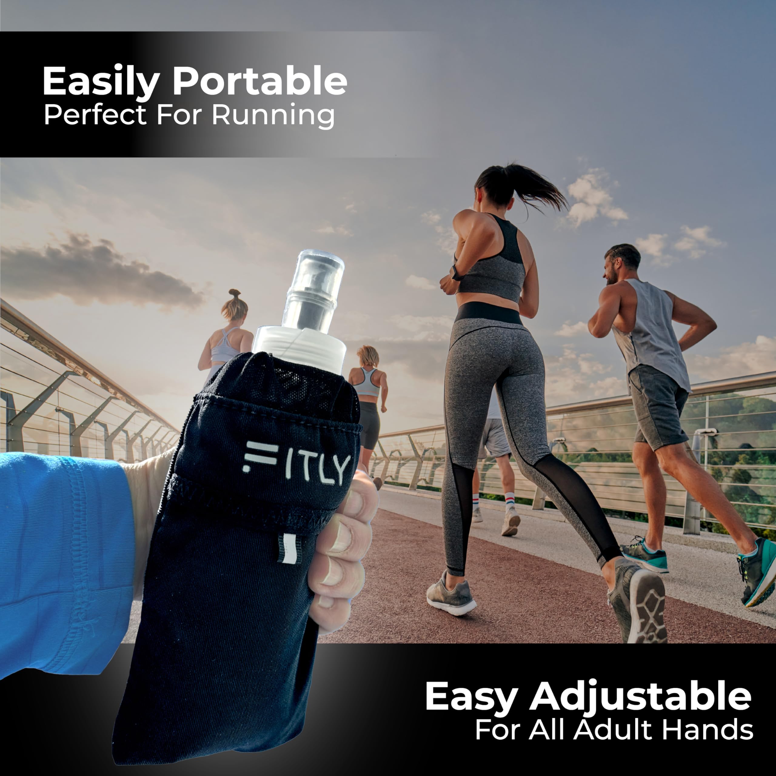 FITLY includes F3 350ml flask with the package.