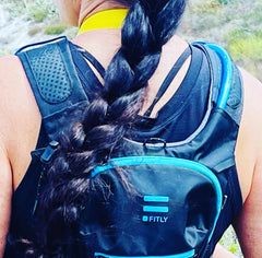 FITLY Sub180 1L bladder detail for trail hydration