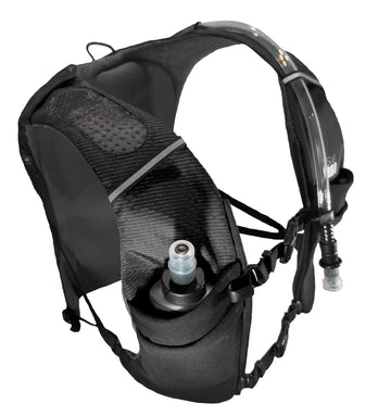 FITLY Sub180 running vest front view showing compact storage for essentials.