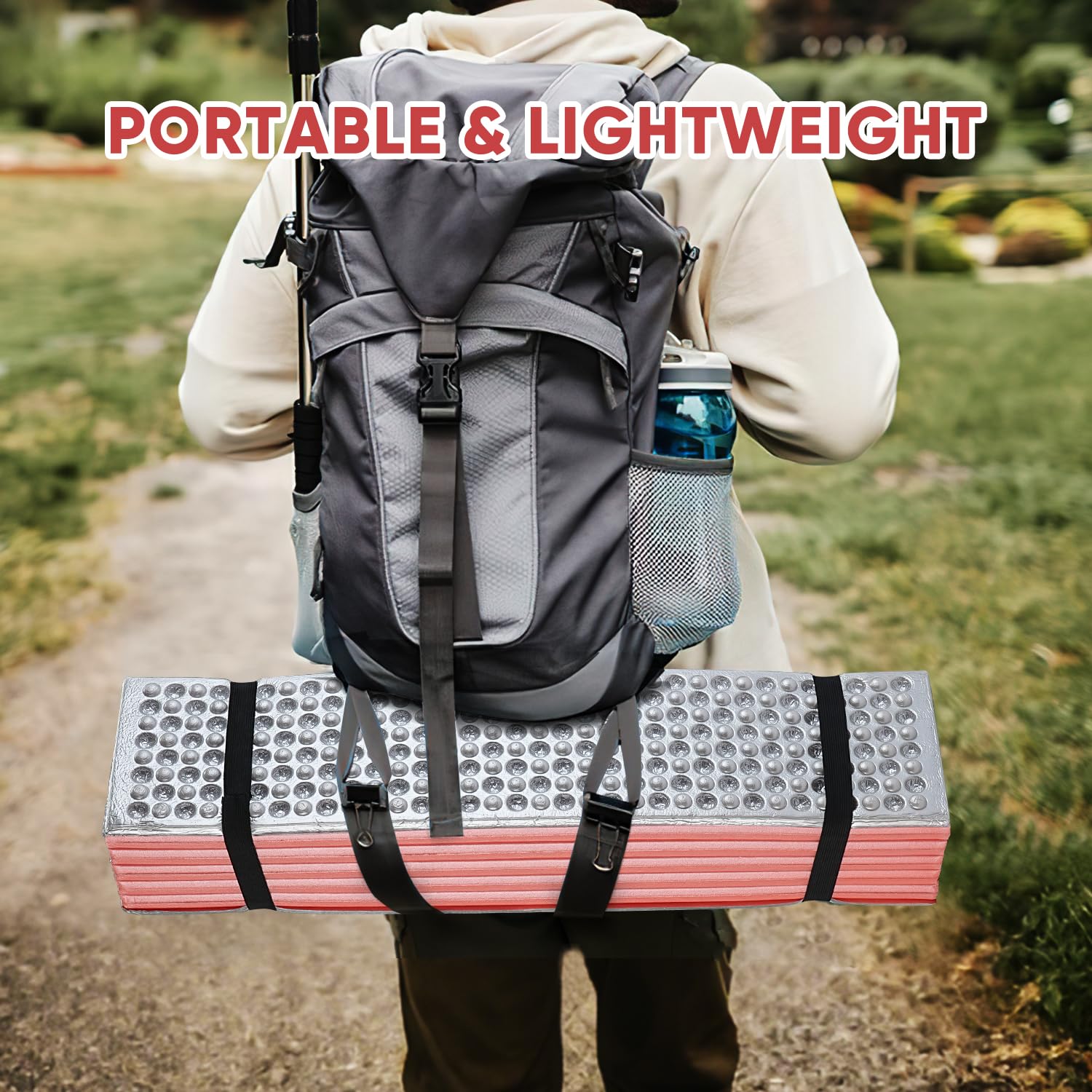 Fitply sleeping pad moisture-proof design keeps you dry on damp ground.