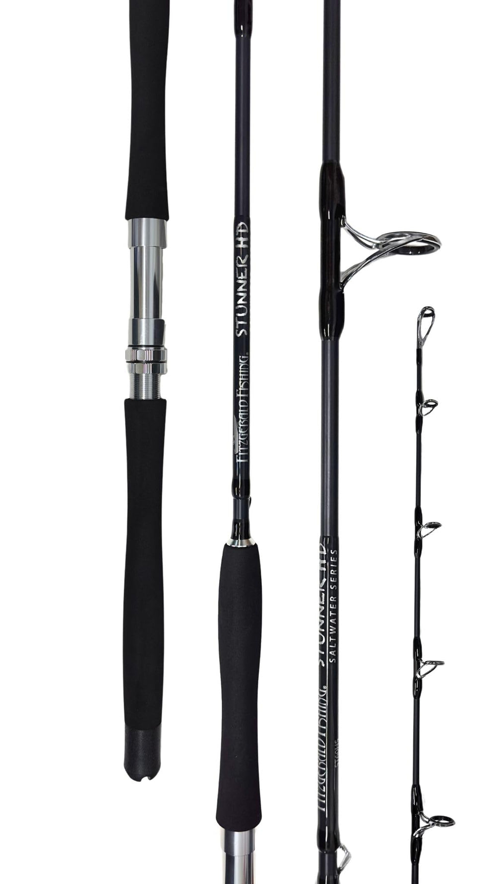 Fitzgerald Stunner HD 6ft rod closeup showing premium build and sensitivity.
