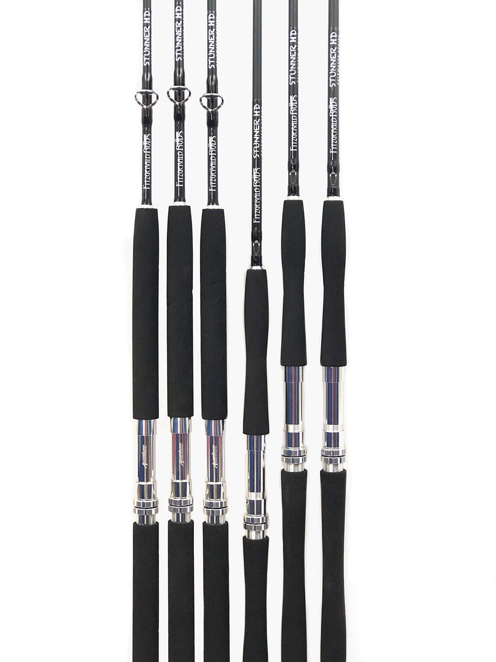 Fitzgerald Fishing Stunner HD guides with Nanolite reduce friction and corrosion risk