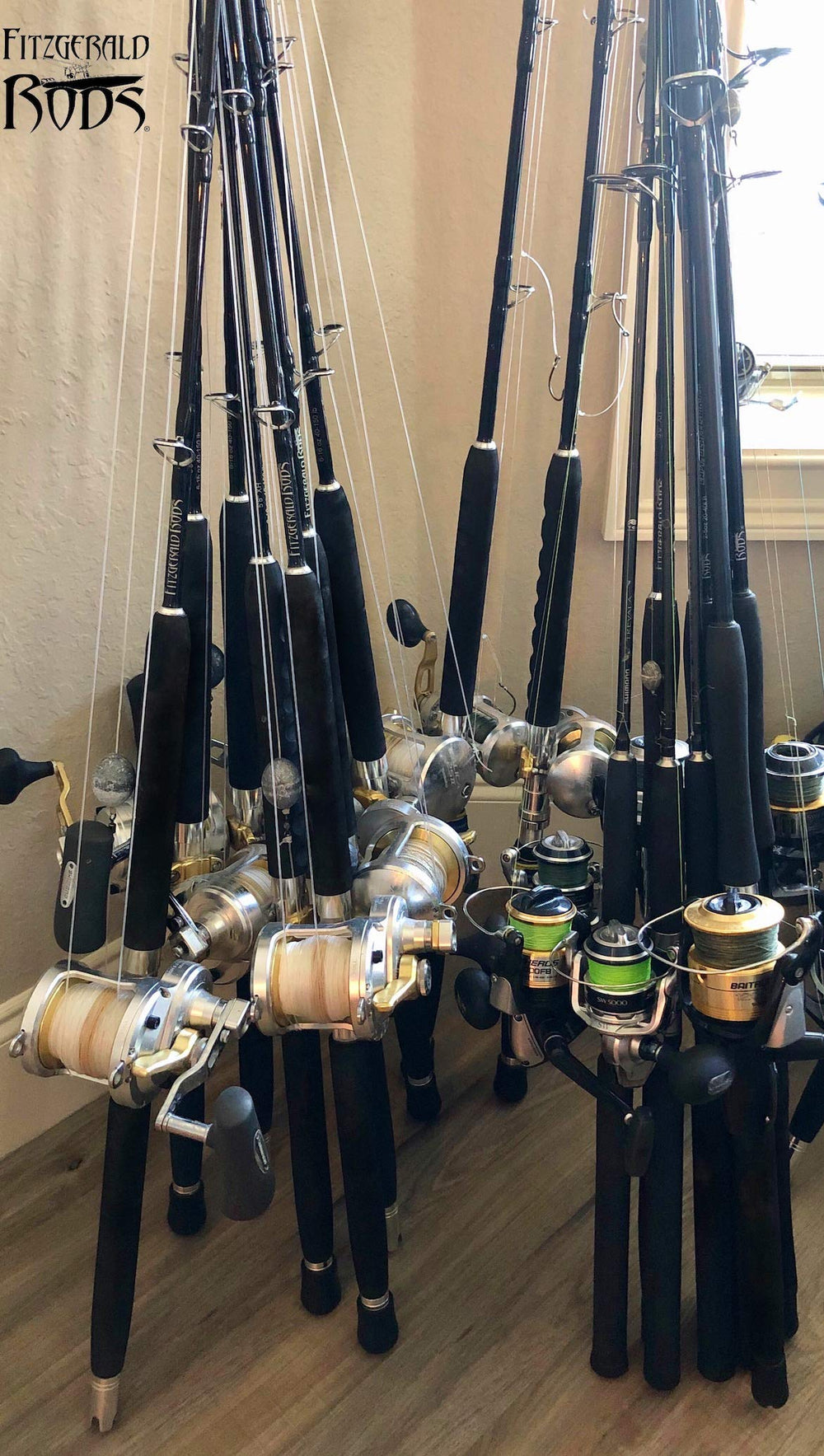 Fitzgerald Fishing Stunner HD water-ready offshore setup