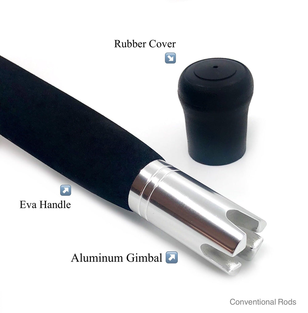 Fitzgerald Stunner HD blank blends graphite power with fiberglass durability.