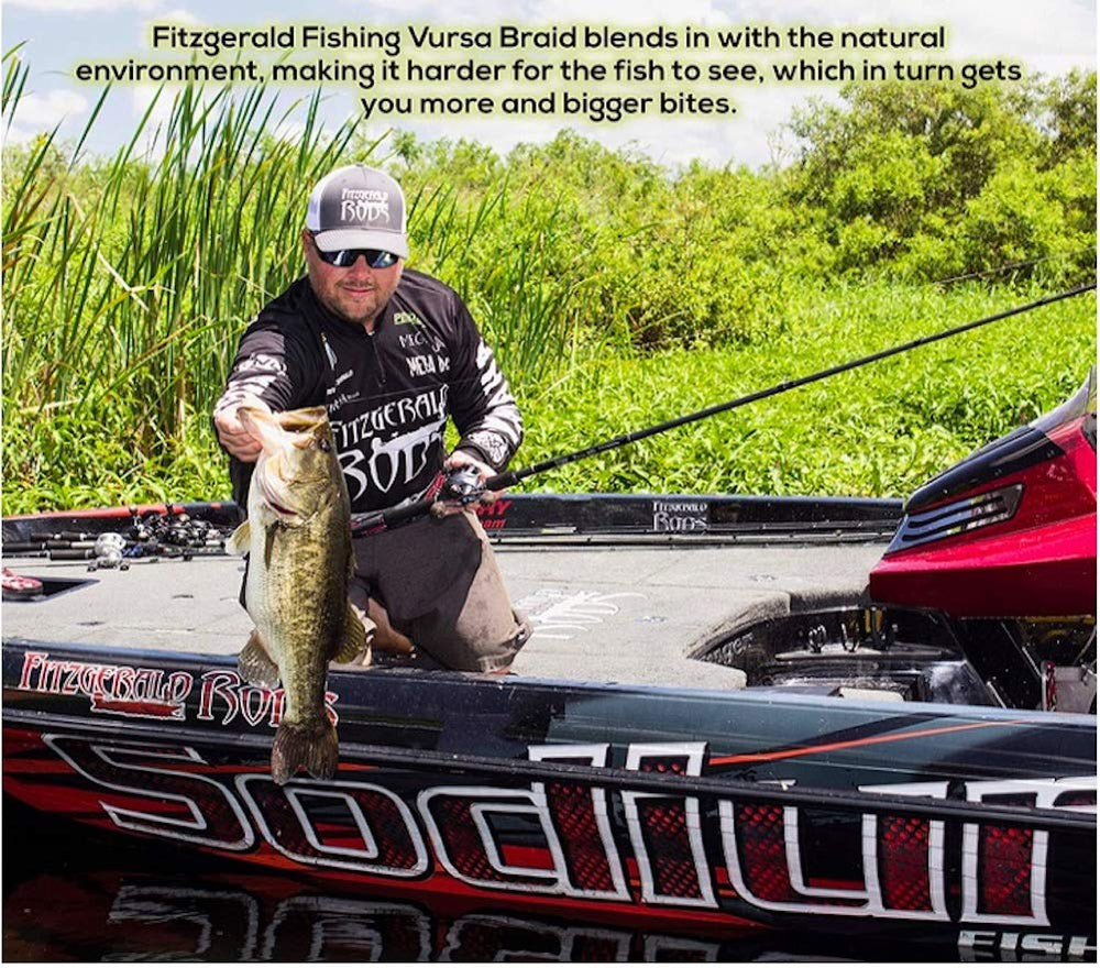 Fitzgerald Vursa color-stability braid with durable hue.