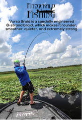 Fitzgerald Vursa fade-resistant braid maintaining color under sun.