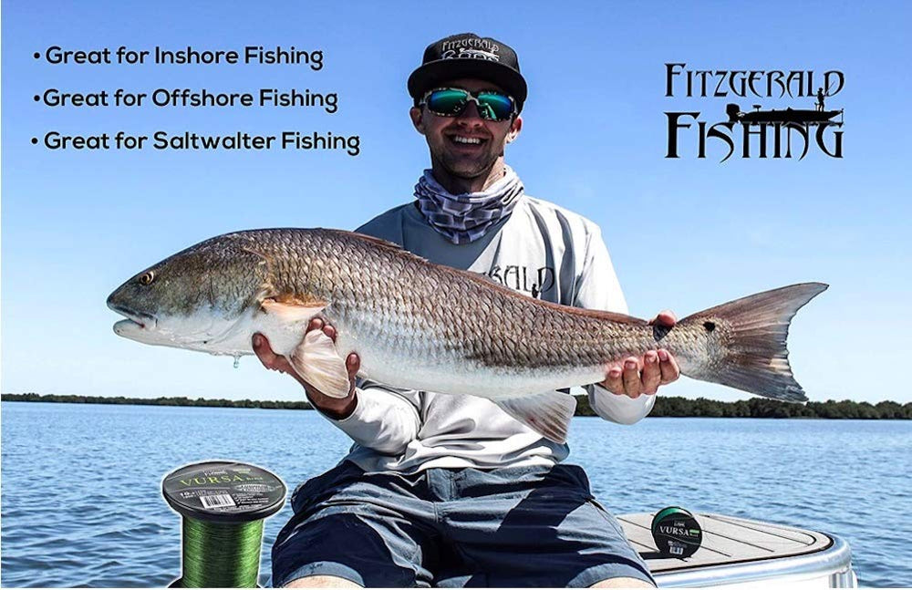 Fitzgerald Vursa UV-resistant color braid shown in sunlight.