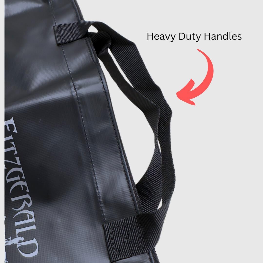 Classic Fitzgerald Fishing Logo and MEGA BAG design options