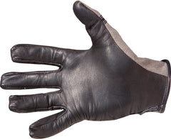 Close-up of Mil-Spec Defender M fabric on 5.11 gloves in Pine for durability