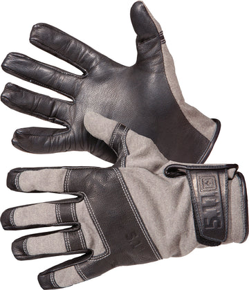  seamless goatskin palm on 5.11 TAC TF Trigger Finger Gloves in Pine for enhanced control