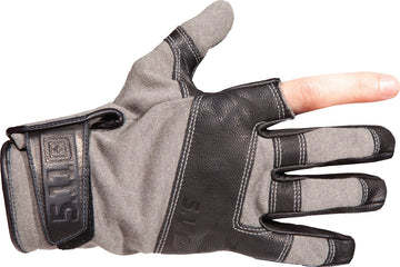 5.11 TAC TF gloves in action in Pine, demonstrating rapid response and grip