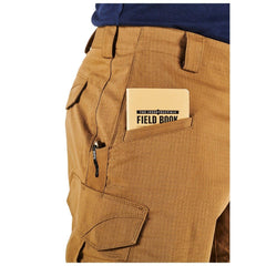 Five.11 12-pocket front view emphasizing organized carry for daily tasks.