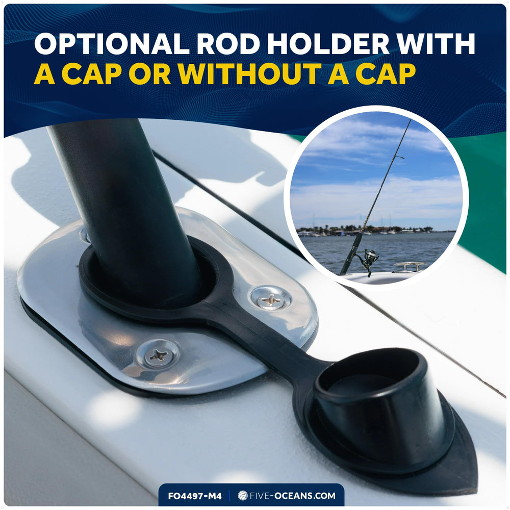 Five Oceans FO4497-M4 inside-tube diameter 1-1/2 inches for standard rods.
