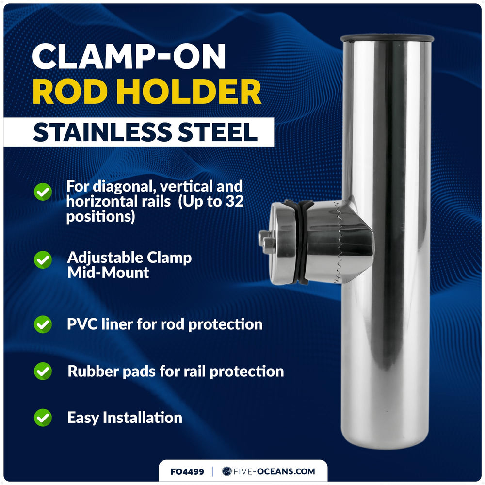 AISI316 stainless steel FO4499 construction resists corrosion in harsh marine environments.