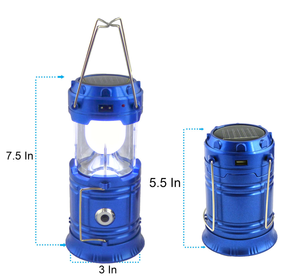 Five Star Super Deals lantern top handle design enables easy hanging.