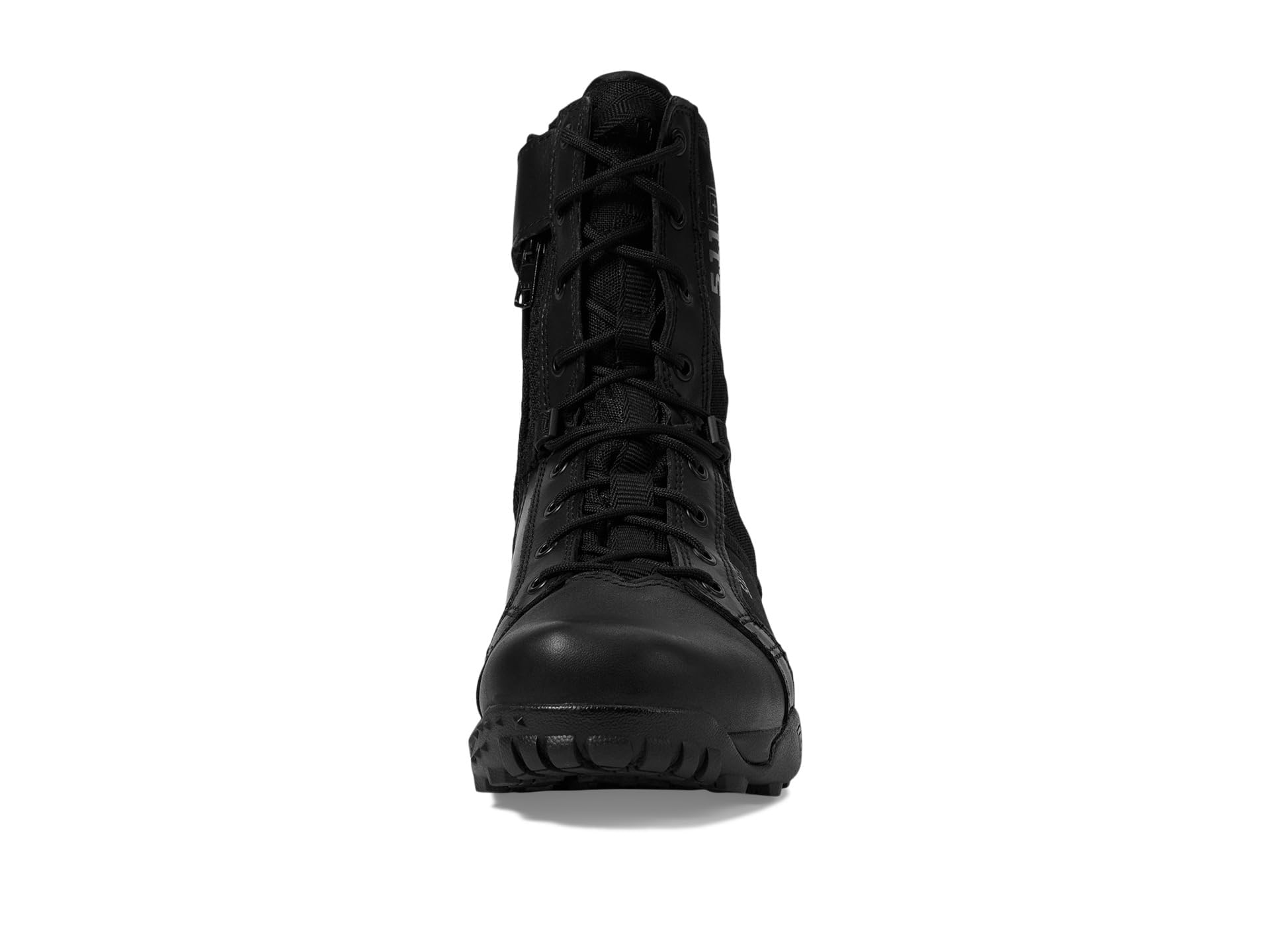 5.11 Tactical A/T Boots polished toe keeps a professional look in client-facing tasks.