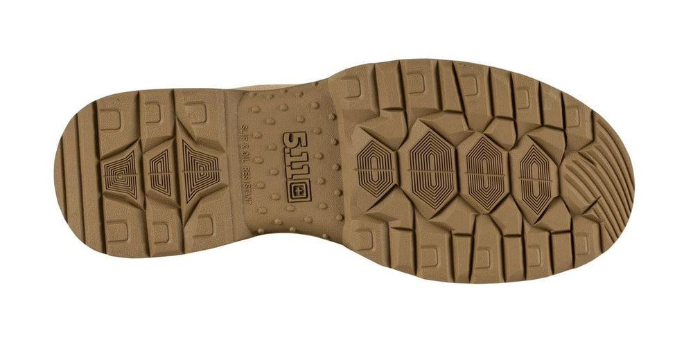 Five11 slip- and oil-resistant outsole provides reliable traction on slick or uneven surfaces.