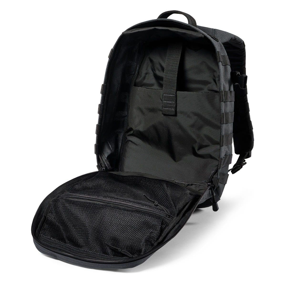 Five11 RUSH 12 2.0 rear hydration compartment on the pack.