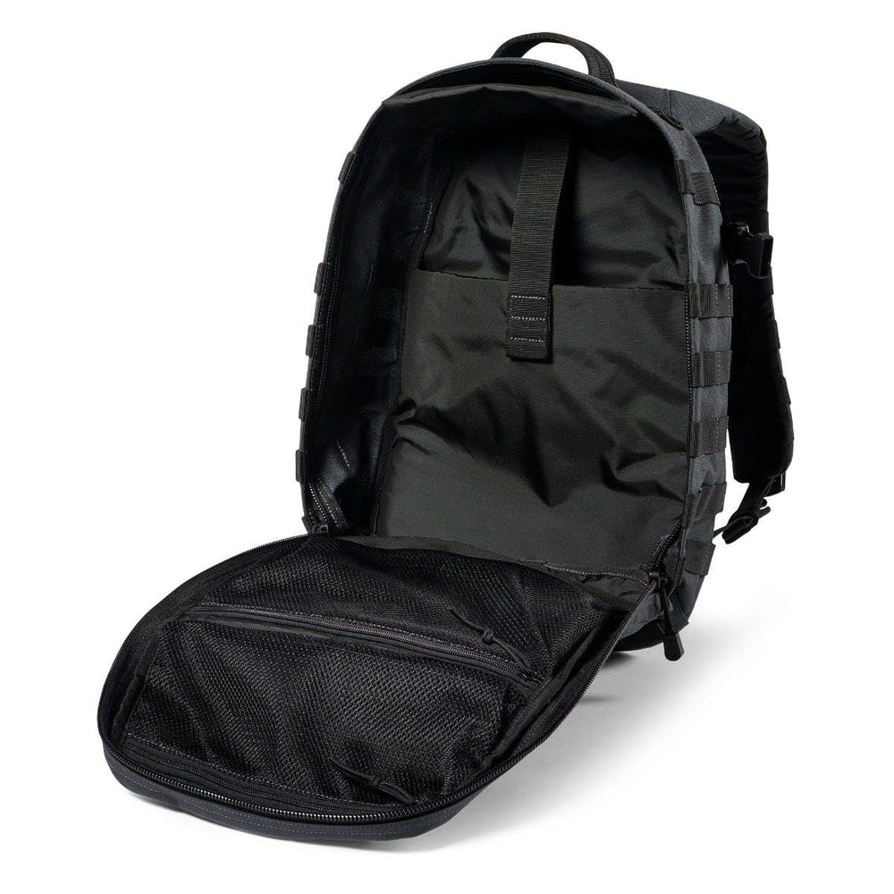 Five11 RUSH 12 2.0 rear hydration compartment on the pack.