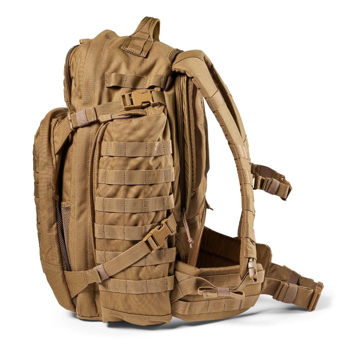 5.11 RUSH 72 2.0 ergonomic shoulder straps for long wear comfort