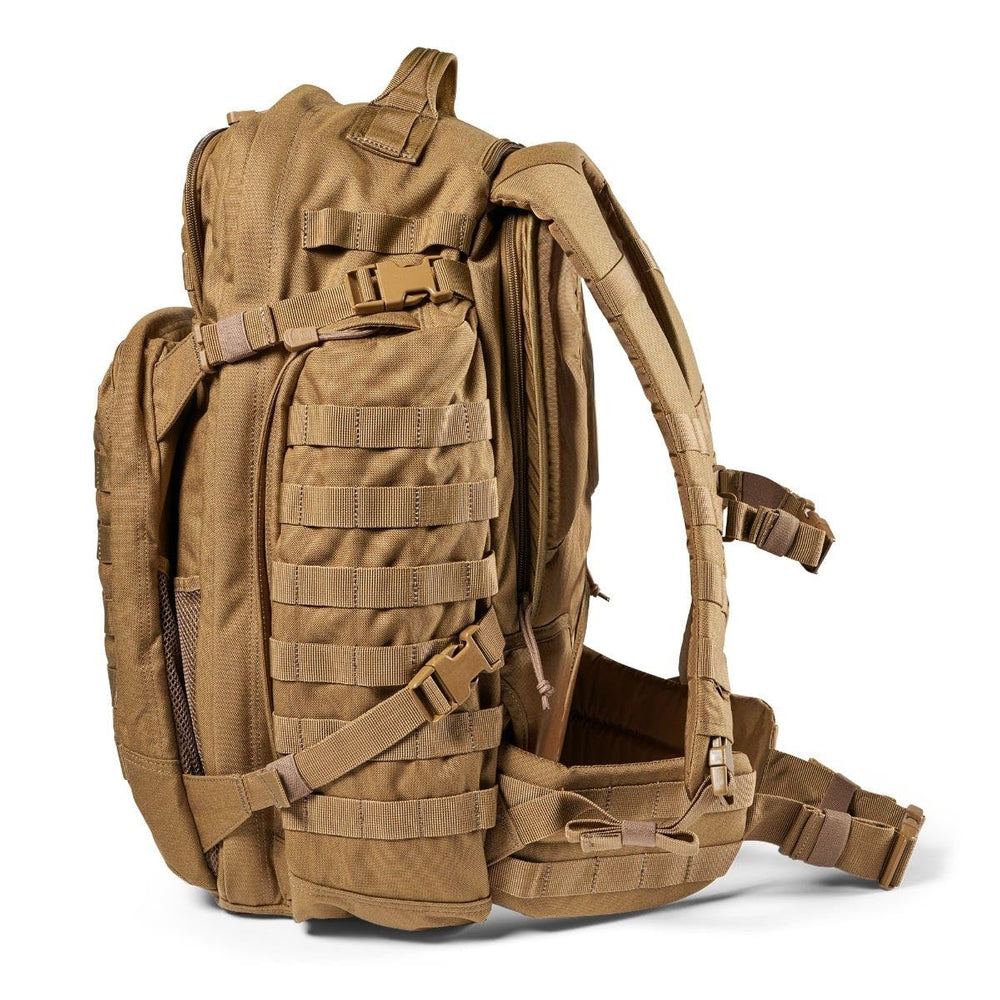 5.11 RUSH 72 2.0 ergonomic shoulder straps for long wear comfort