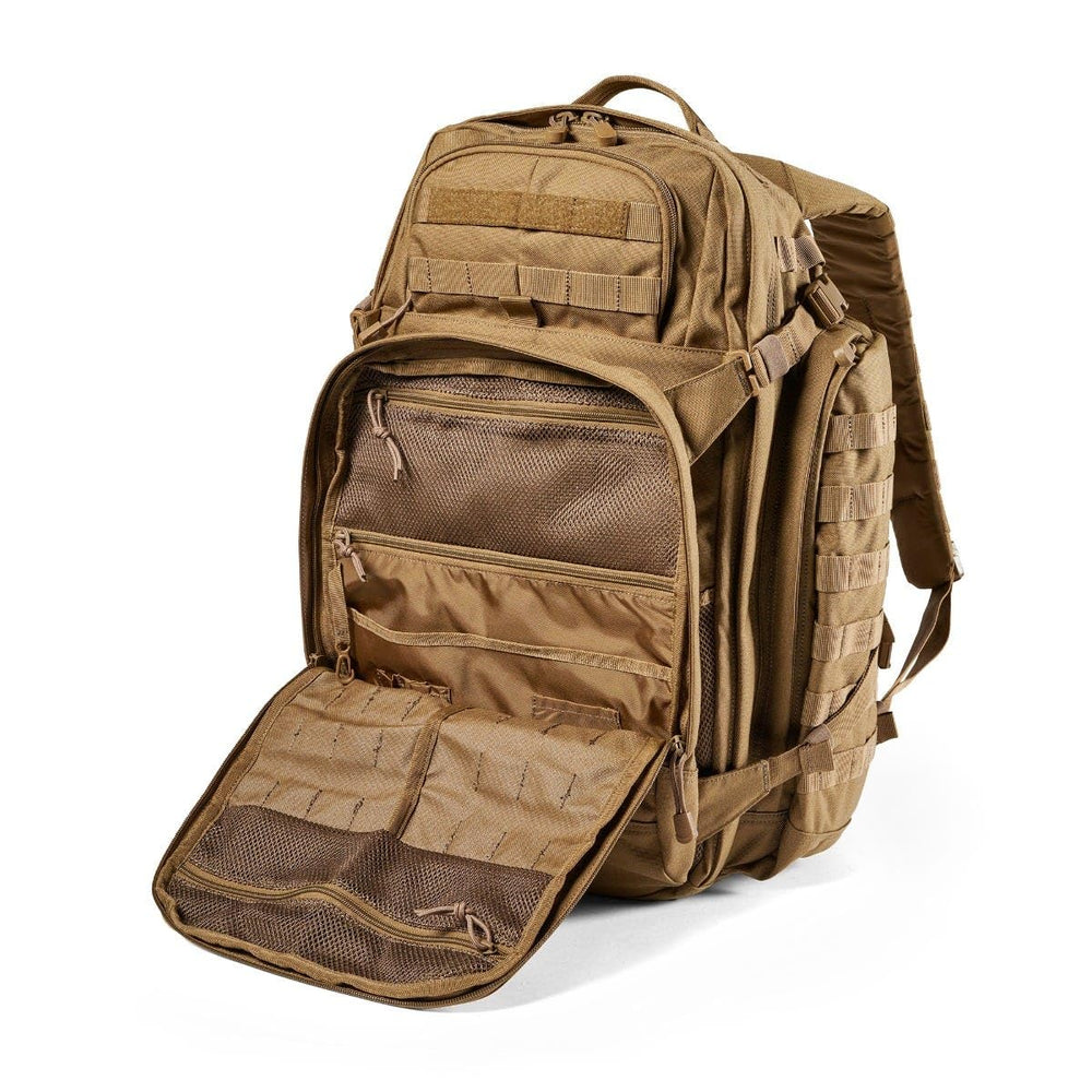 5.11 RUSH 72 2.0 55-liter capacity accommodates extensive gear