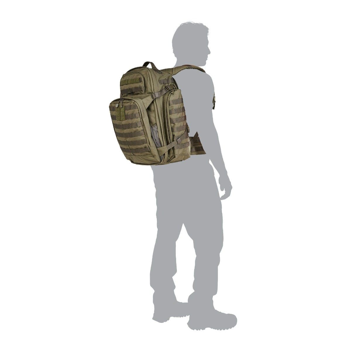 5.11 RUSH 72 2.0 versatile for travel, hiking, and daily commutes