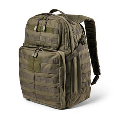 Five11 Rush 24 2.0 backpack front view shows organized storage for quick access.