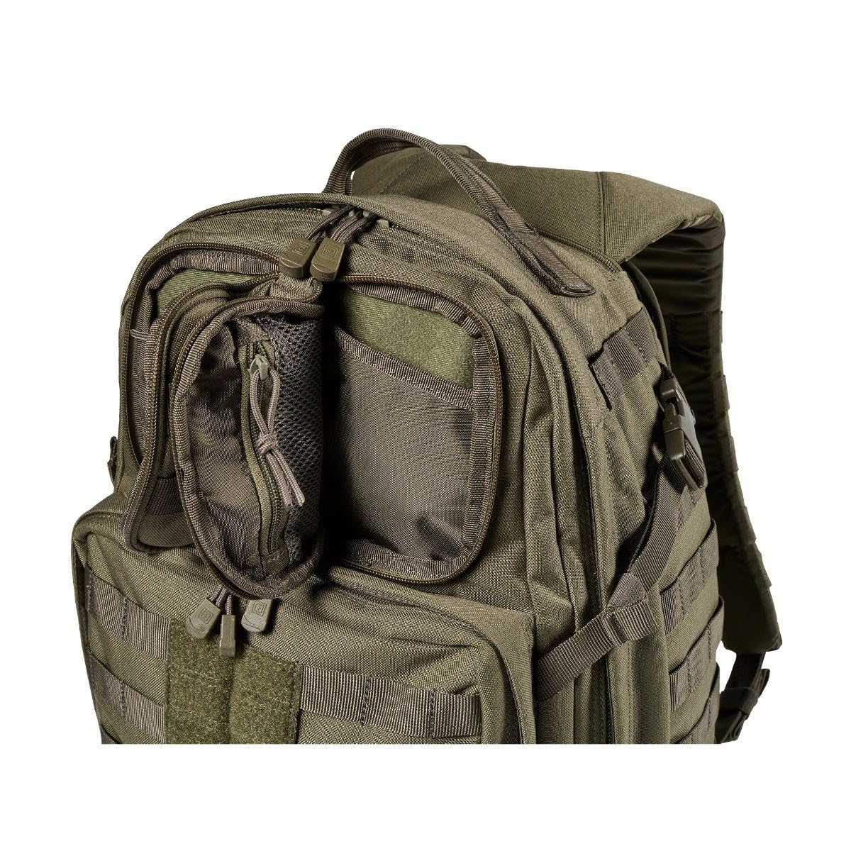 Five11 Rush 24 2.0 backpack quick detach sternum strap.