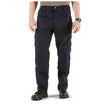 5.11 Taclite Pro Ripstop pants dark navy front view shows lightweight durability and mobility.