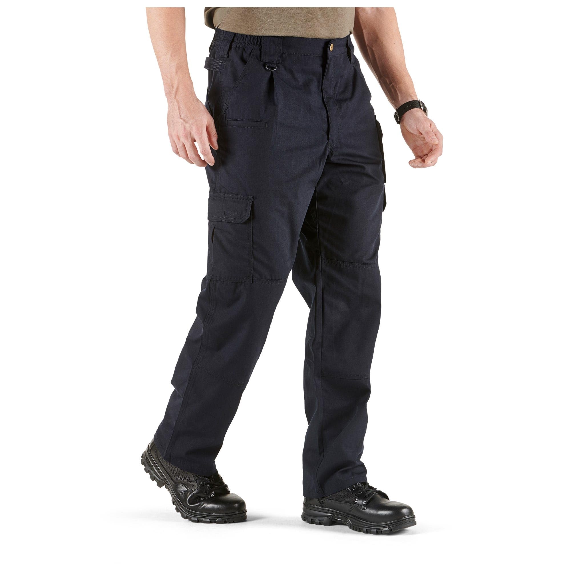 5.11 Taclite Pro Ripstop eight-pocket layout; organized storage.