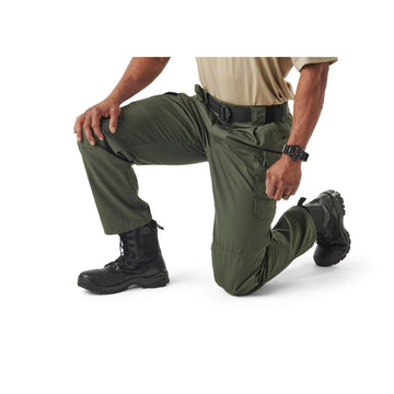 5.11 Taclite Pro ripstop pants knee reinforcement detail for rugged use