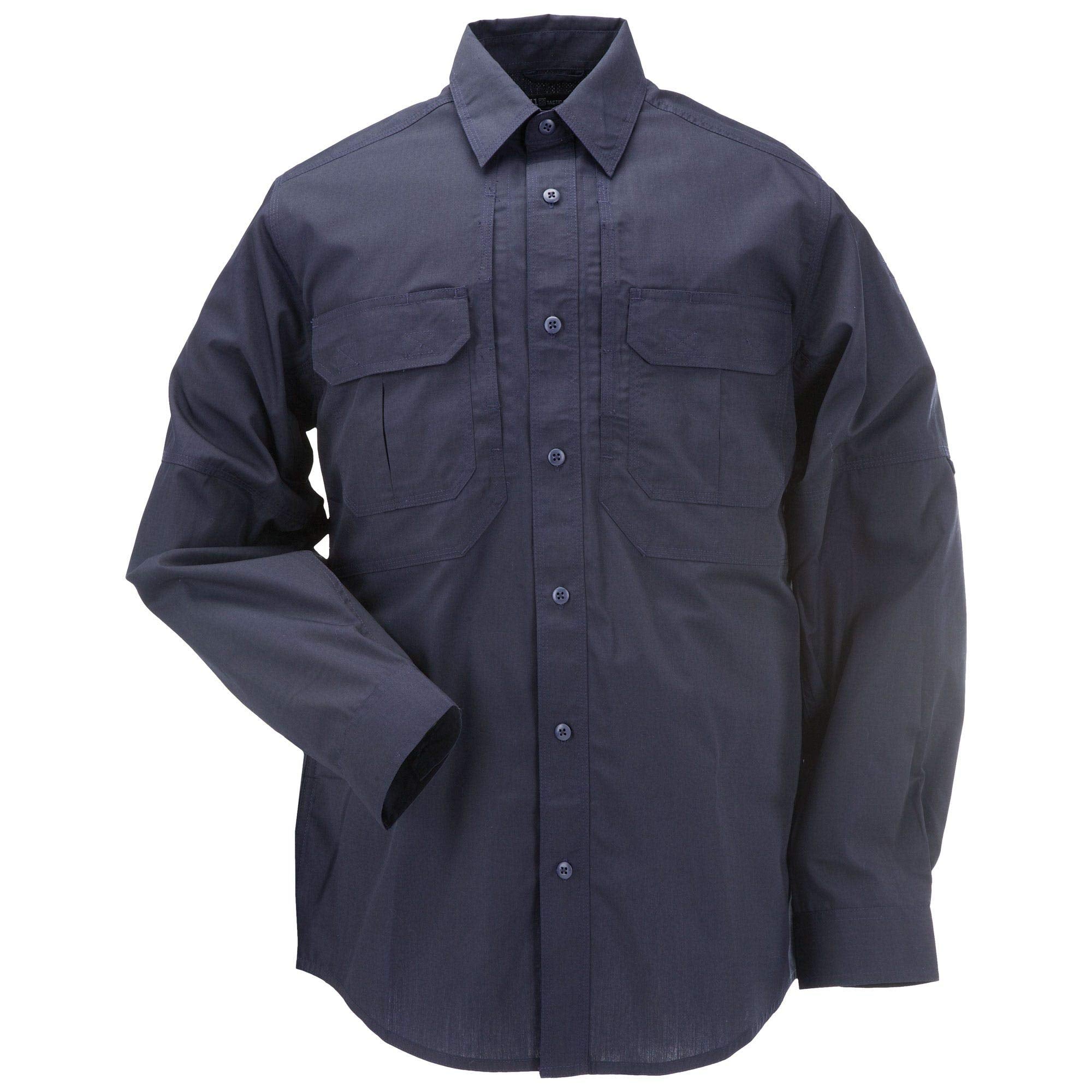 Five11 Taclite Pro shirt front view highlighting dual pockets for organized gear