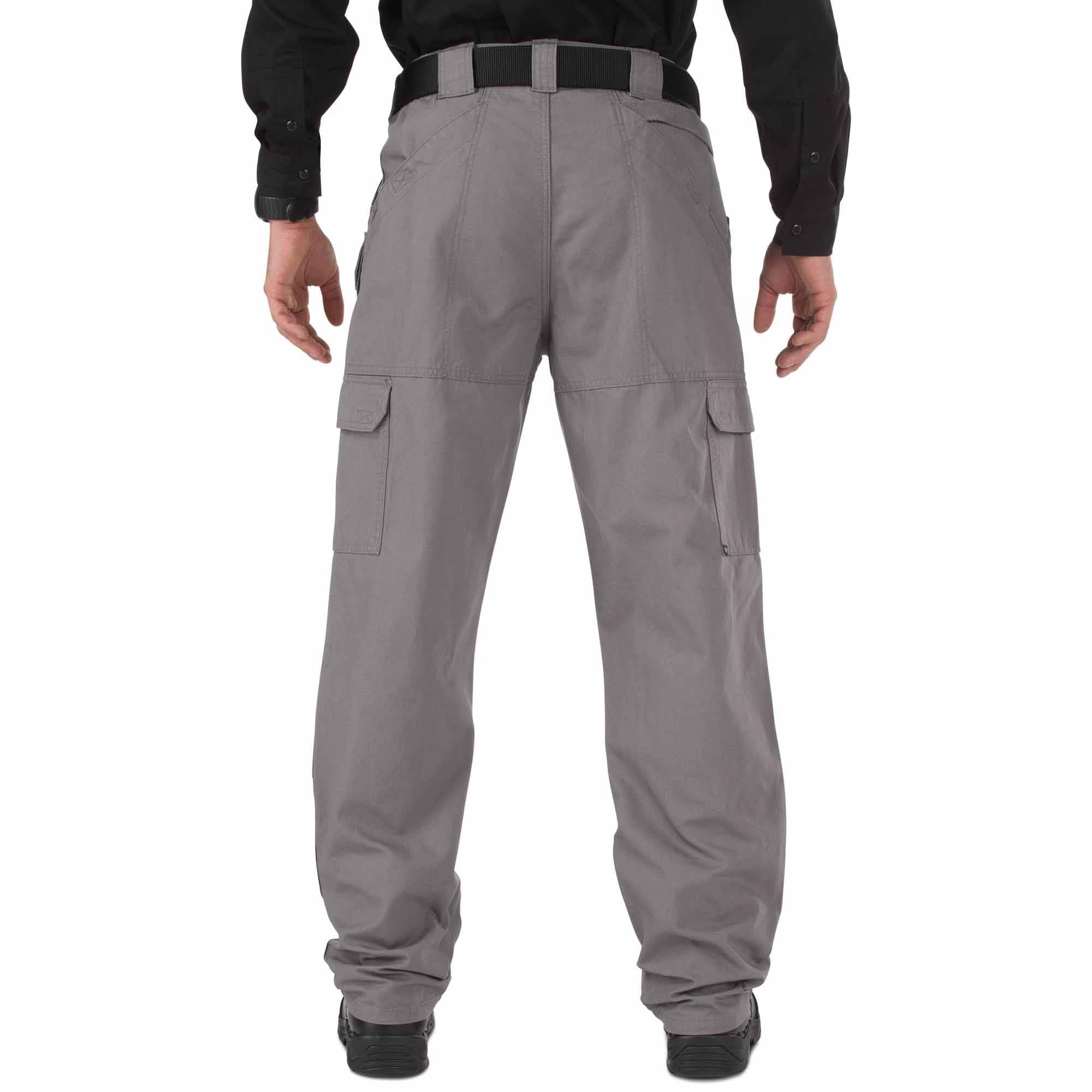 Five11 Tactical men's cargo work pants back pocket closeup highlight reinforced pockets and tool-ready storage.