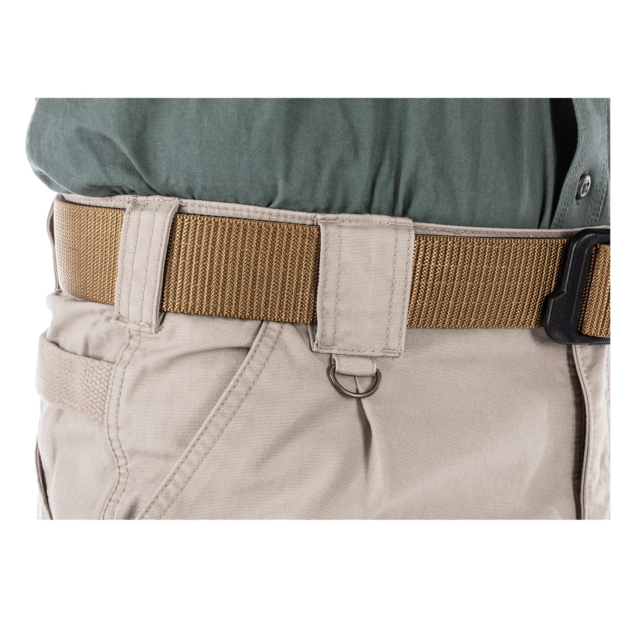 5.11 Tactical cargo pants khaki adjustable waist for personalized fit