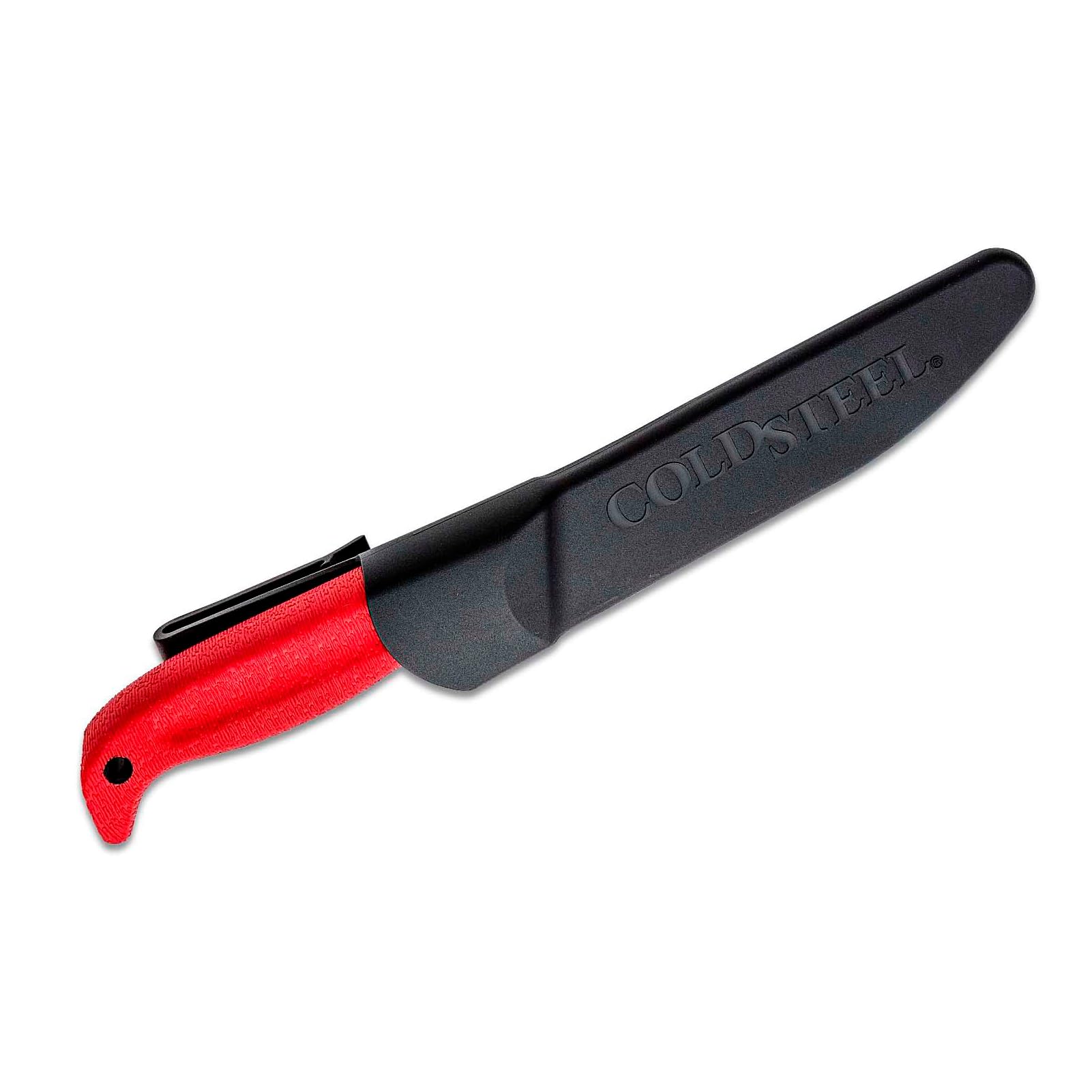 Overall knife length silhouette and fixed blade profile