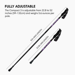 Fizan Compact 3 wide straps illustrate breathable, chafe-free hand support.