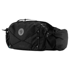 Fjällräven Abisko Hip Pack 6 inner organizer shows quick-access pockets for essentials.