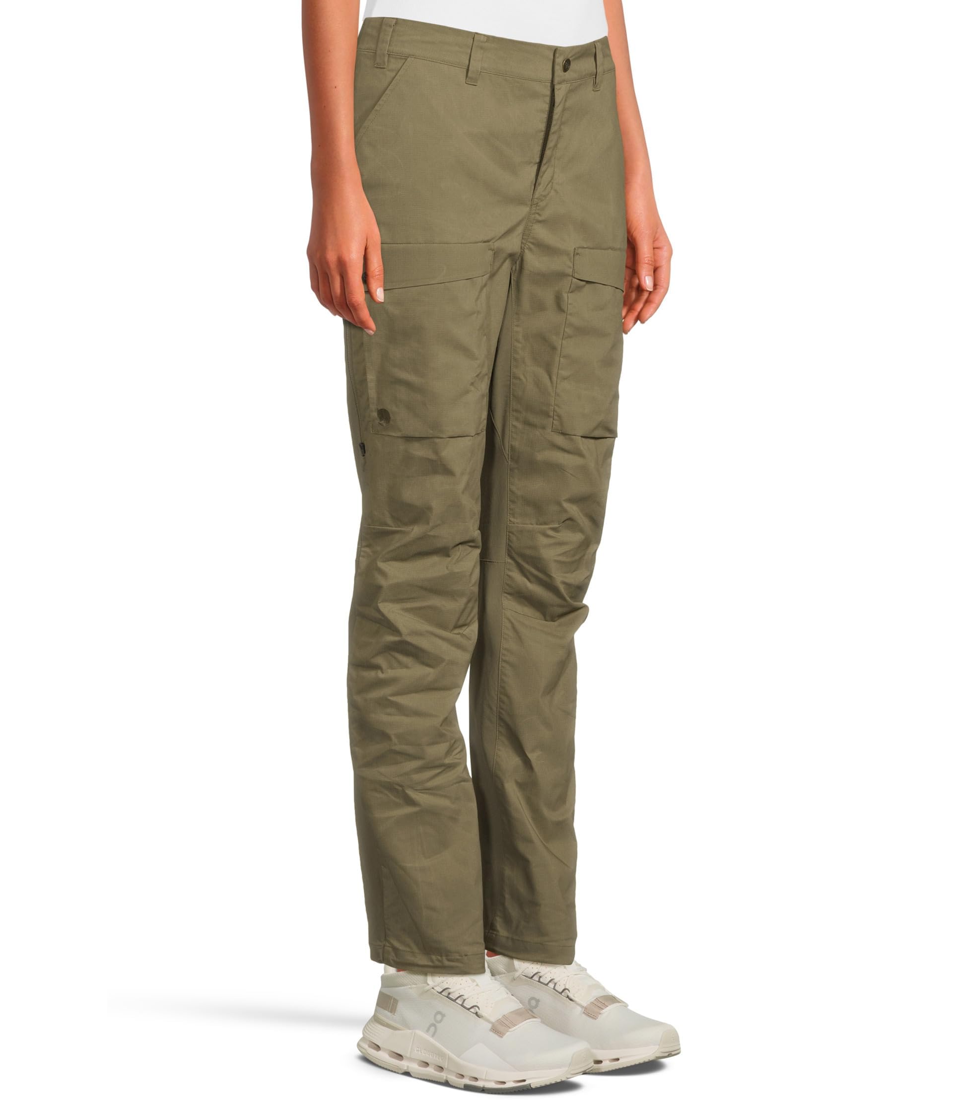 Fjällräven Abisko Hybrid Trail Trousers side vent detail enabling cooling on long hikes