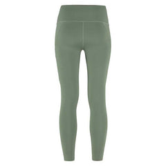 Fjallraven Abisko Tights W Patina Green XL side view showing flexible fit