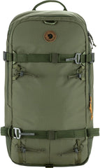 Fjällräven Bergtagen Touring 30L backpack front view in Laurel Green for everyday use