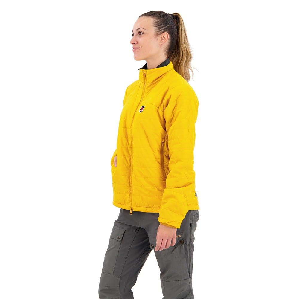 Fjällräven Expedition X-Latt mustard inside pocket keeps valuables safe