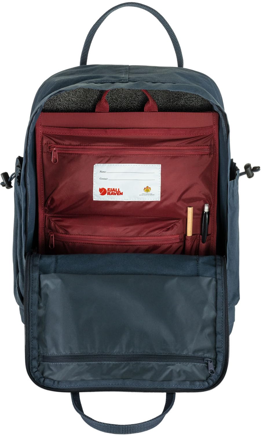 Fjällräven Kånken Organizer dimensions and material for compatibility.