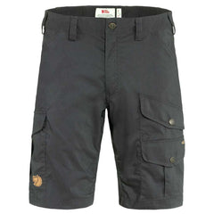 Fjällräven Vidda Pro Lite Shorts front view, showcasing breathable G-1000 Air Stretch for warm-weather trekking.